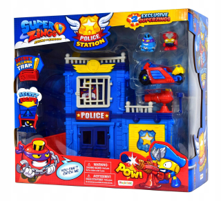 Sada policajnej stanice Magic Box Super Zings